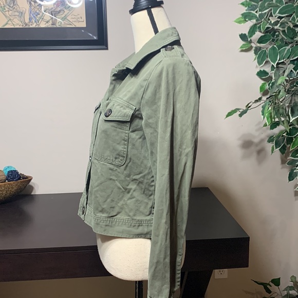Forever 21 Army Green Jacket Size S - Picture 2 of 5
